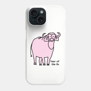 Year of the Ox Pink Phone Case