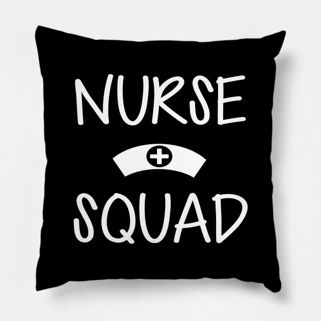 Nurse Squad Pillow by KC Happy Shop