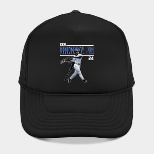 Ken Griffey Jr The Kid Basketball Legend Signature Vintage Retro 80s 90s Bootleg Rap Style Hat