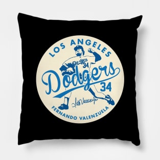 Fernando Valenzuela by Buck Tee Pillow