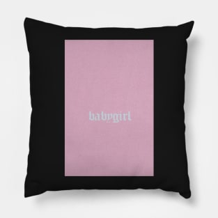 Baby Girl Pillow