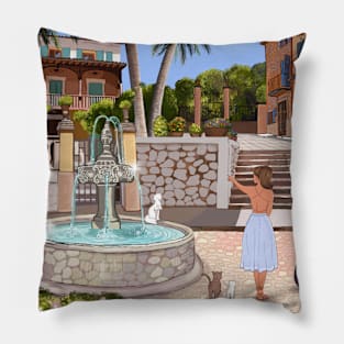 The fountain Pillow