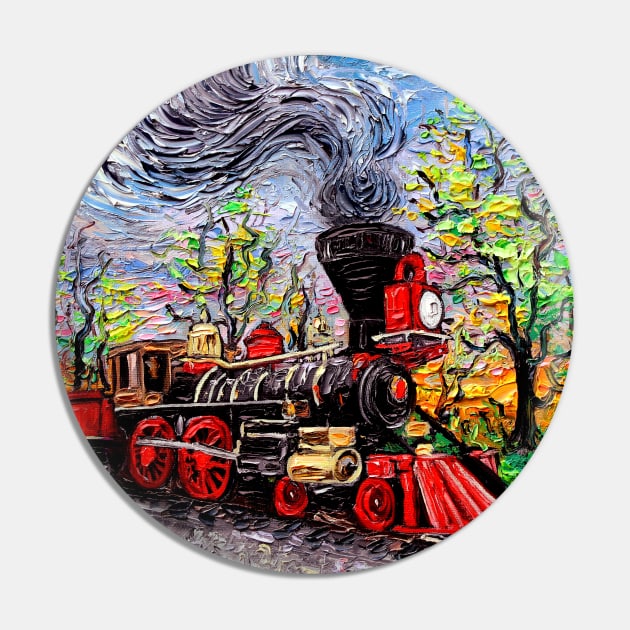 All Aboard Pin by sagittariusgallery