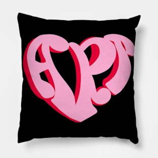 I Heart Art Pillow