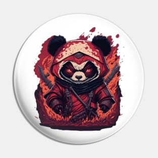 EVIL NINJA PANDA Pin