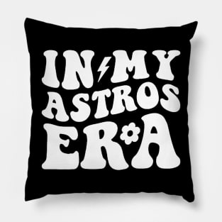 in my astros era quote Pillow