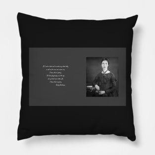 Emily Dickinson Pillow