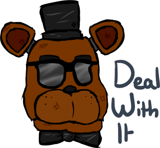 Deal With It Freddy - FNAF Magnet