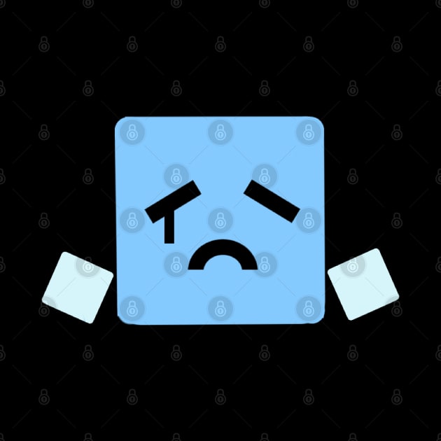 Sad Cube by WiliamGlowing