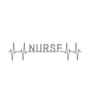 Nurse ecg funny gift T-Shirt