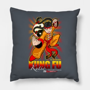 Kung Fu Kutie Pillow