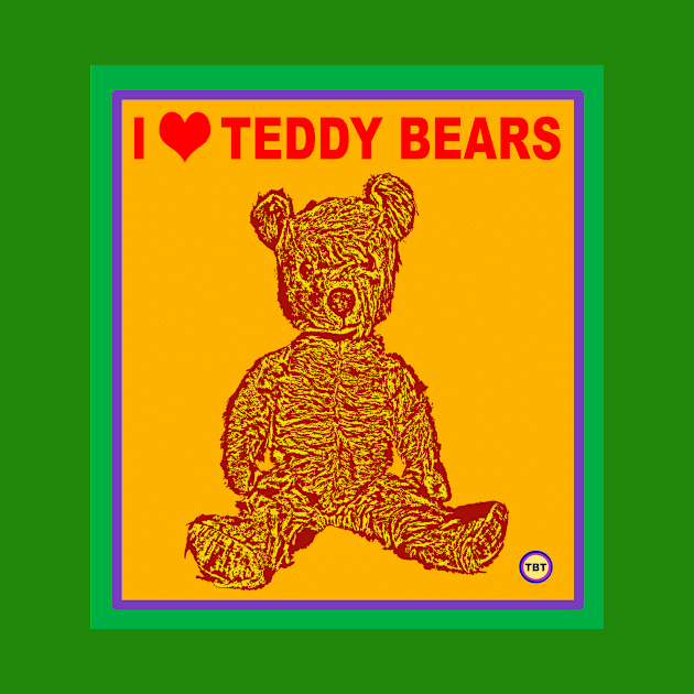 Teddy Bear by TBT-TSHIRTS