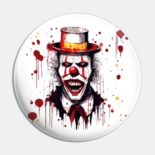 Horror clown Pin