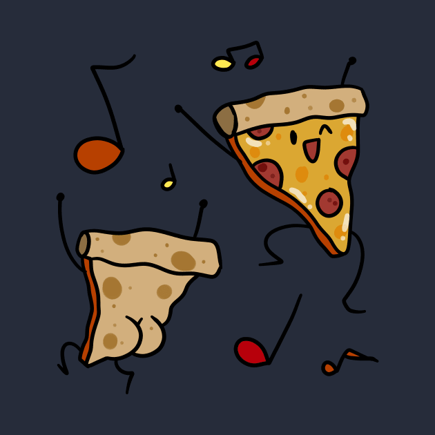 Dancing Pizza Butt by saradaboru