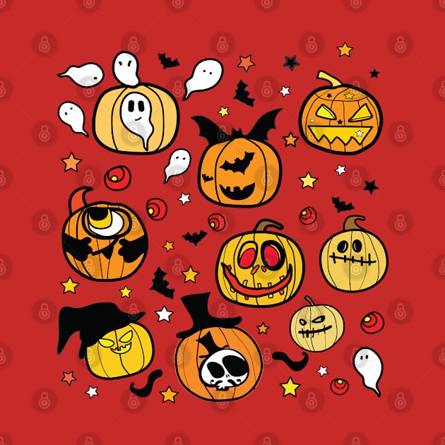 Halloween pumpkin lanterns by CindyS