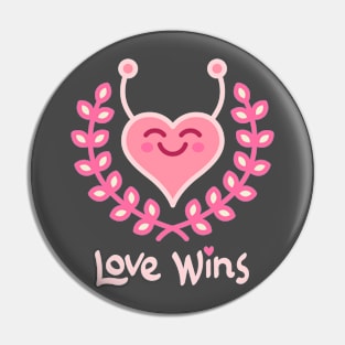 Love wins Pin