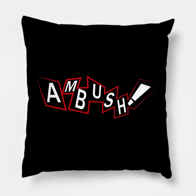 Persona 5 - Ambush Pillow by Kmcewi20