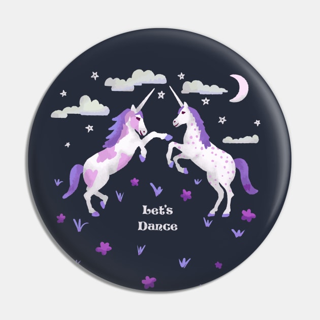 Let's Dance Unicorns Pin by Annelie