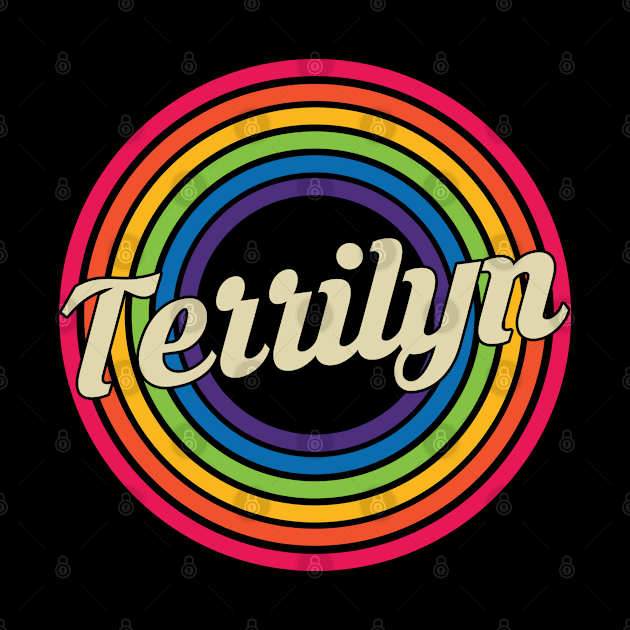 Terrilyn - Retro Rainbow Style by MaydenArt