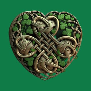 Shamrock into heart T-Shirt