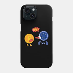 Bitcoin VS European Union Phone Case