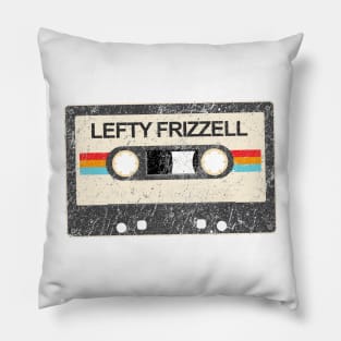 kurniamarga vintage cassette tape Lefty Frizzell Pillow