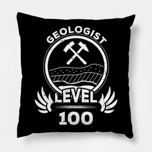 Level 100 Geologist Gift Pillow