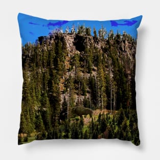 Yellowstone National Park-Bison Pillow