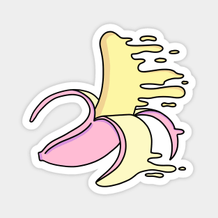 Banana PopArt Magnet