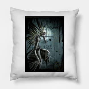 The Wandering crow man Pillow