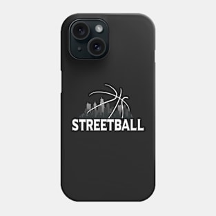 Streetball Skyline - for streetbasket player Phone Case