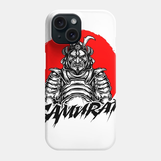 samurai japan war Phone Case by garudadua