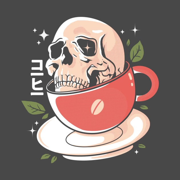 Skull Coffee by Eoli Studio