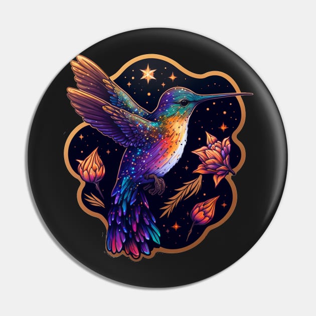 Hummingbird among the Stars 3 Pin by SCHummingbirds