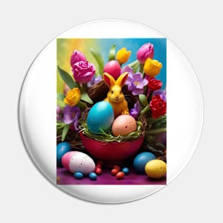 EASTER GREETINGS Pin