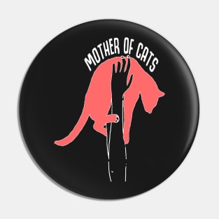 Mother Of Cats Pin