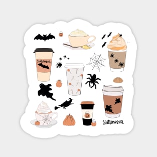 Halloween Coffee Magnet