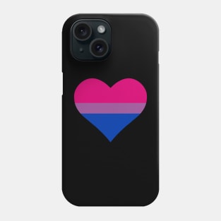 Bisexual Flag Heart Phone Case