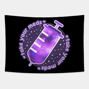 Take Your Meds | Kawaii Syringe Tapestry