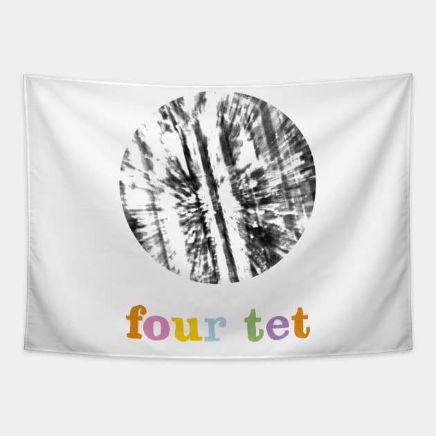 Four Tet design Tapestry by Cyniclothes