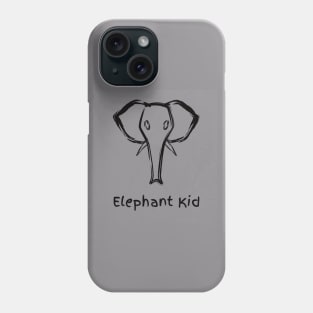 Elephant Kid Logo Phone Case