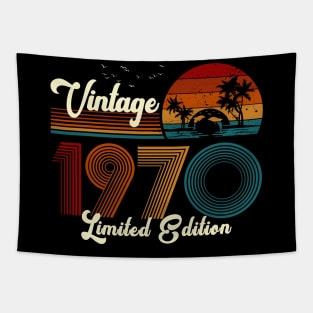 Vintage 1970 Shirt Limited Edition 50th Birthday Gift Tapestry
