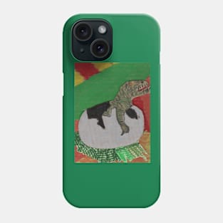 DINOSAUR EGG - Oil Pastel Art Phone Case