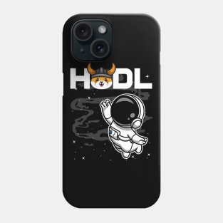 HODL Astronaut Floki Inu Coin To The Moon Floki Army Crypto Token Cryptocurrency Blockchain Wallet Birthday Gift For Men Women Kids Phone Case