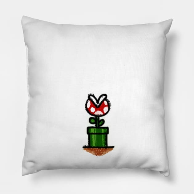 Mario Flower Pillow by neetaujla