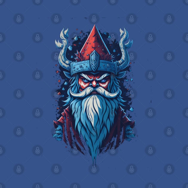 Evil Viking Santa Claus by jc007