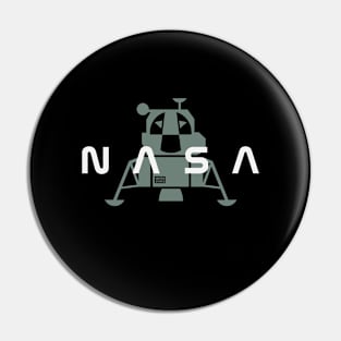 NASA Apollo 11 Lunar Module 2 by © Buck Tee Original Design Pin