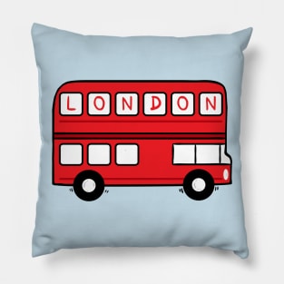 London Bus Pillow