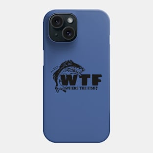 funny fishing Phone Case