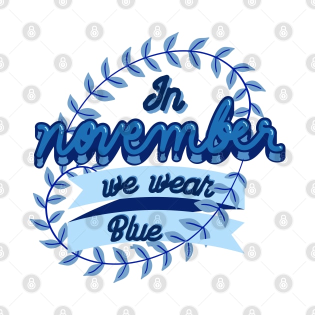 In November we wear blue- World diabetes day by SalxSal